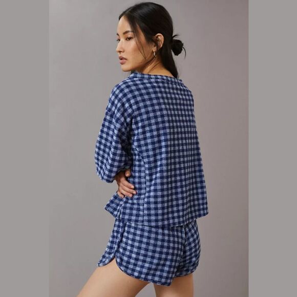 Anthropologie Checkered Lounge Set (Factory Wrapped) - Picture 3 of 7